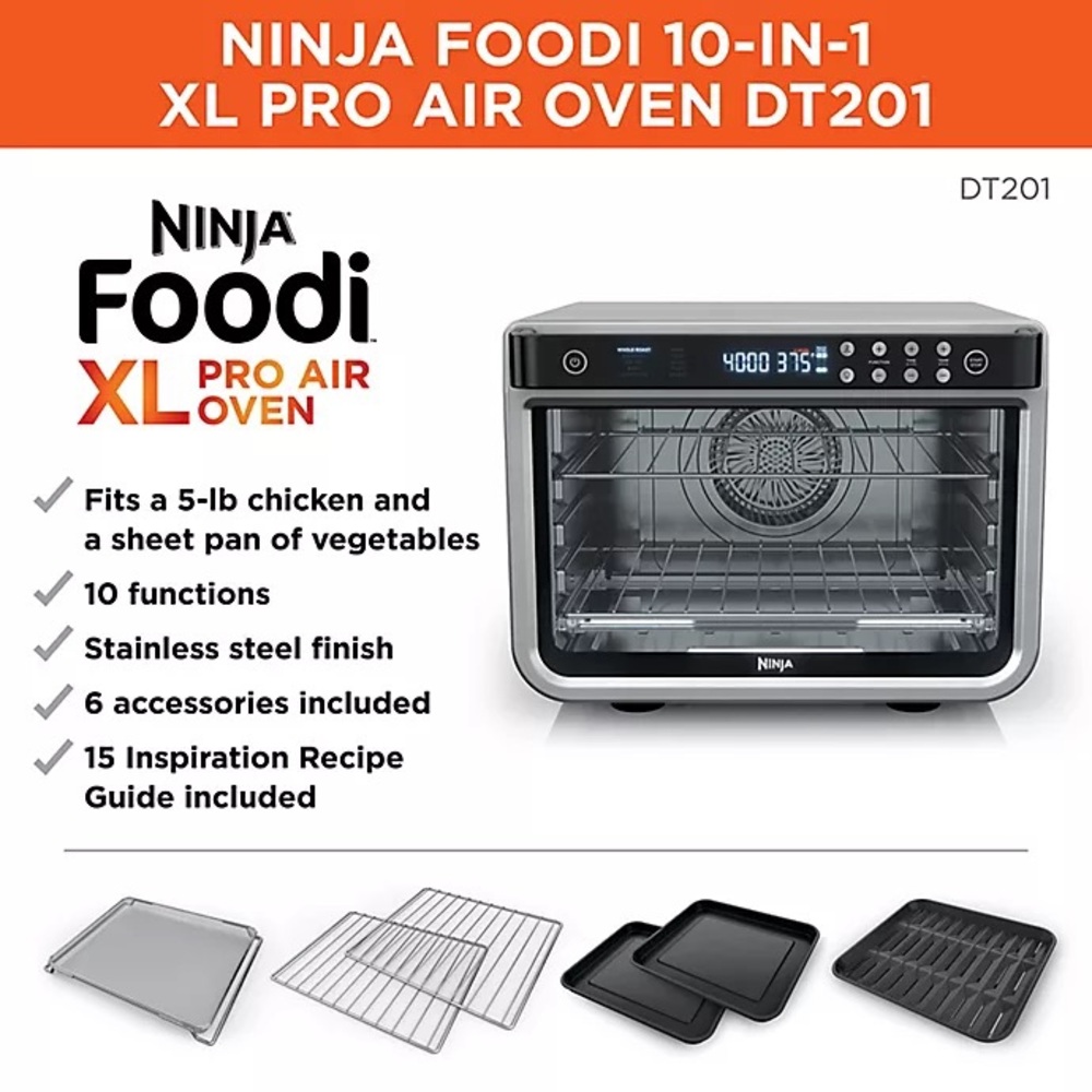 NINJA FOODI 10 in 1 XL Pro Air Fry Oven